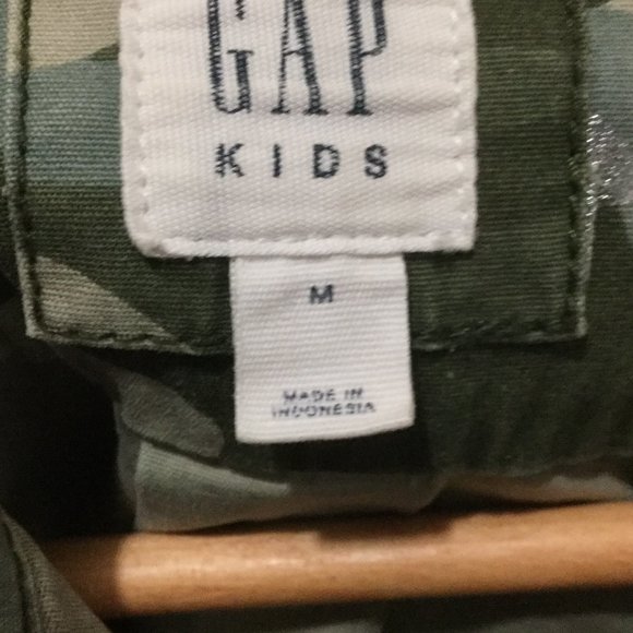 Gap kids camo jacket size girls Medium 10/12 - Picture 5 of 5